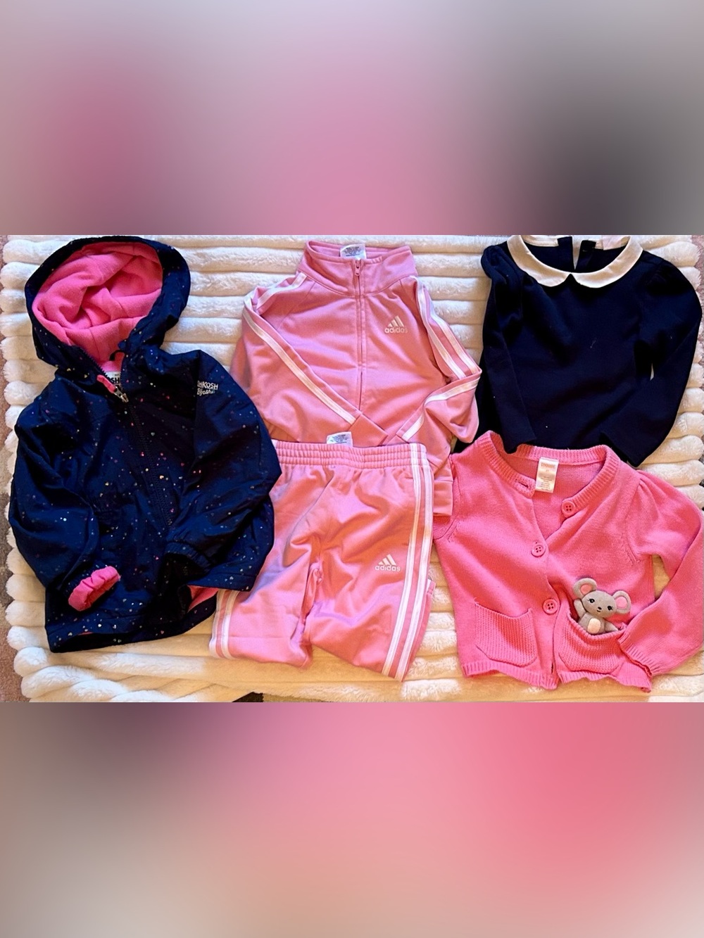 2T Girls Clothing Lot Adidas Gap Gymboree Oshkosh 4 Pieces